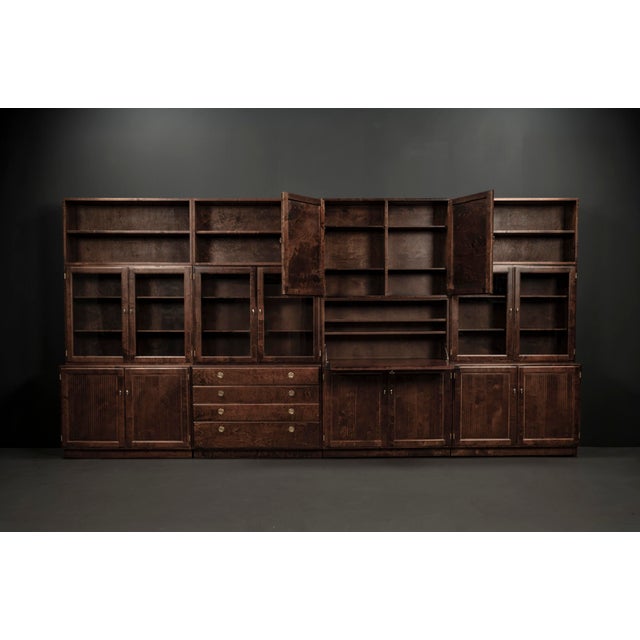 Anjala Modular Wall Unit by Olli Borg for Asko Oy, Finland, 1960s, Set of 12 For Sale - Image 6 of 18