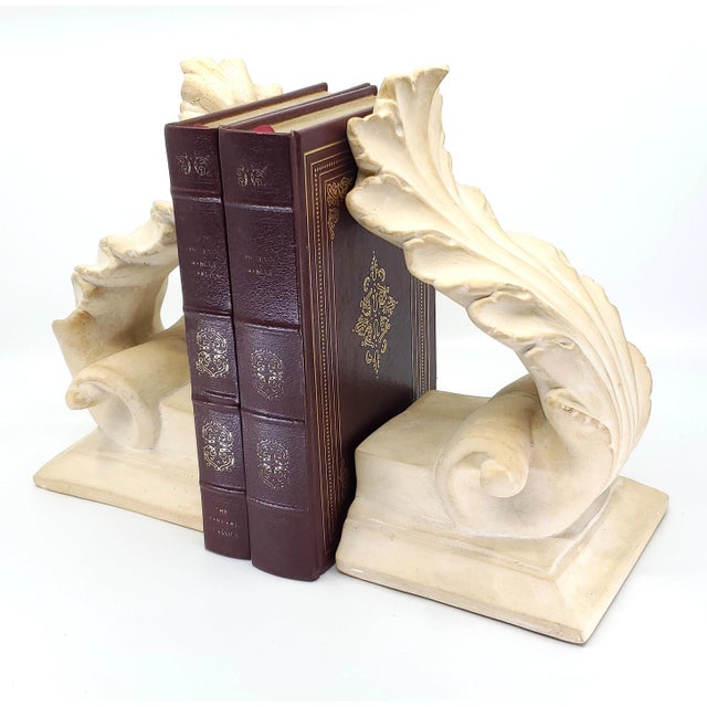 Acanthus Leaves Bookends For Sale In Miami - Image 6 of 13
