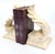 Bookends Plaster Ancanthus Leaf Pair 1960s For Sale In Miami - Image 6 of 13