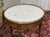 Louis XVI Bouillotte Table in Mahogany with a Marble Top, 1960s For Sale - Image 4 of 12