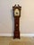 Antique Edwardian Mahogany Inlaid Chiming Grandmother Clock, 1910 For Sale - Image 3 of 10