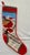 Vintage Skiing Santa Claus 100% Wool Needlepoint Christmas Stocking 1991 Peking Handicraft Excellent Condition For Sale - Image 13 of 13