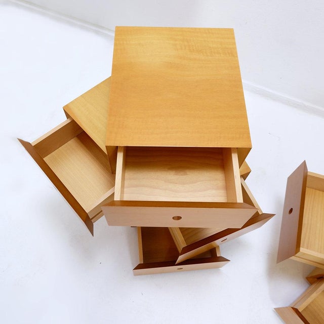 Small Sculptural Swivel Chests of Drawers, Spain, 1990s, Set of 2 For Sale - Image 13 of 16