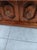 Traditional Vintage Wood Coffee Table Two Doors Medium Tone Traditional Style For Sale - Image 3 of 7
