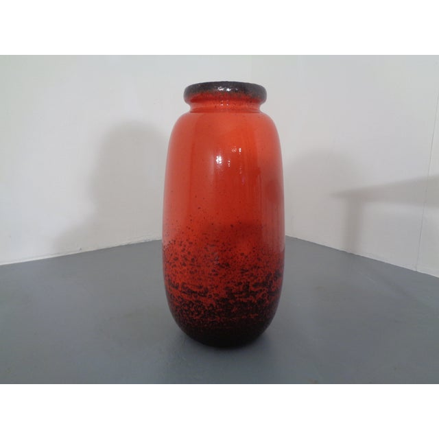 Large Glazed Ceramic Nr. 284-53 Vase from Scheurich, 1970s For Sale - Image 17 of 17