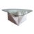 1980s Postmodern Coffee Table Tessellated Mactan Stone For Sale