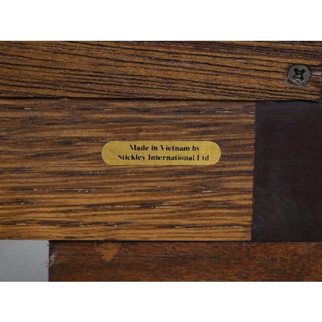 Pair of Stickley Antiquities Mahogany Bachelor Chests For Sale - Image 18 of 18