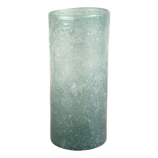 Vintage Pulegoso Murano Glass Vase by Napoleone Martinuzzi, 1920 For Sale