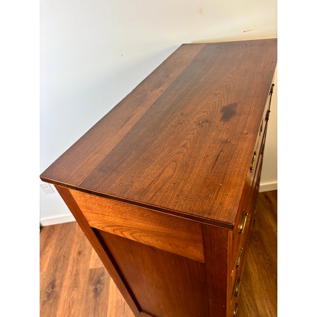 Antique Southern American Walnut Tall Chest of Drawers Upcountry South Carolina, Circa 1825 For Sale - Image 13 of 17