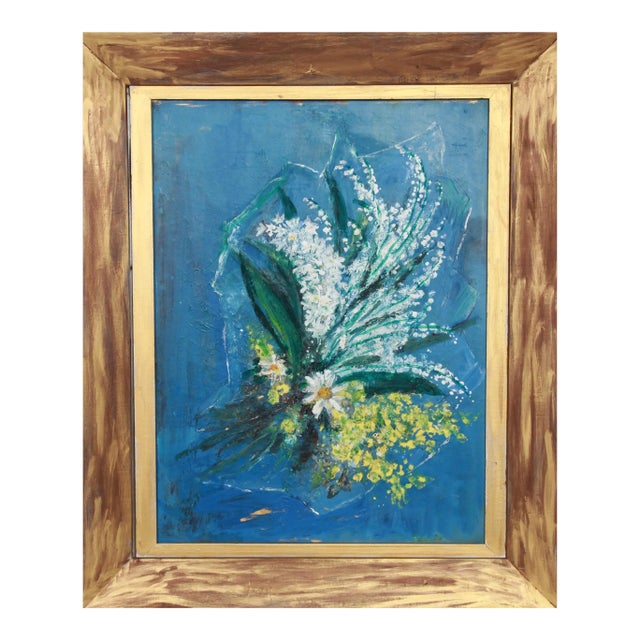 Lloyd Lozes Goff, Daisy Bouquet, Painting For Sale