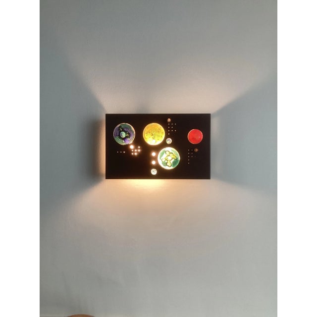 Collage Wall Lamp by Willem Van Oyen for Raak, 1960 For Sale - Image 4 of 9
