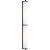 Calliope Over The Mirror Bath Light in Bronze with White Glass Designer: Thomas O'Brien Height: 32.75" Extension: 3.5"...