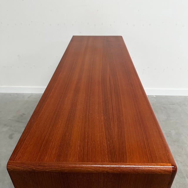 Danish Sideboard in Teak with Tambour Doors from Dyrlund, 1960s For Sale - Image 13 of 18