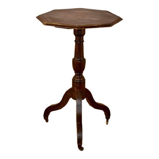 Early 19th Century Pedestal Table From Ohio For Sale