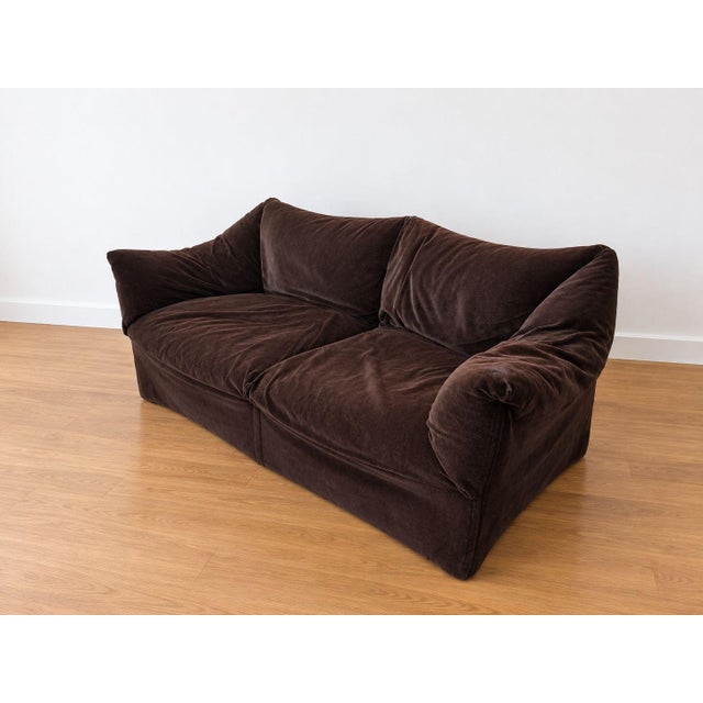 1970s Model 685 Le Tentazioni Two-Seater Sofa by Mario Bellini for Cassina, 1973 For Sale - Image 5 of 13