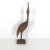 Classic Mid Century Modern wood crane, heron, egret or bird in excellent vintage condition. A group of these look great on...