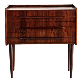 Small Danish Rosewood Cabinet, 1970s For Sale