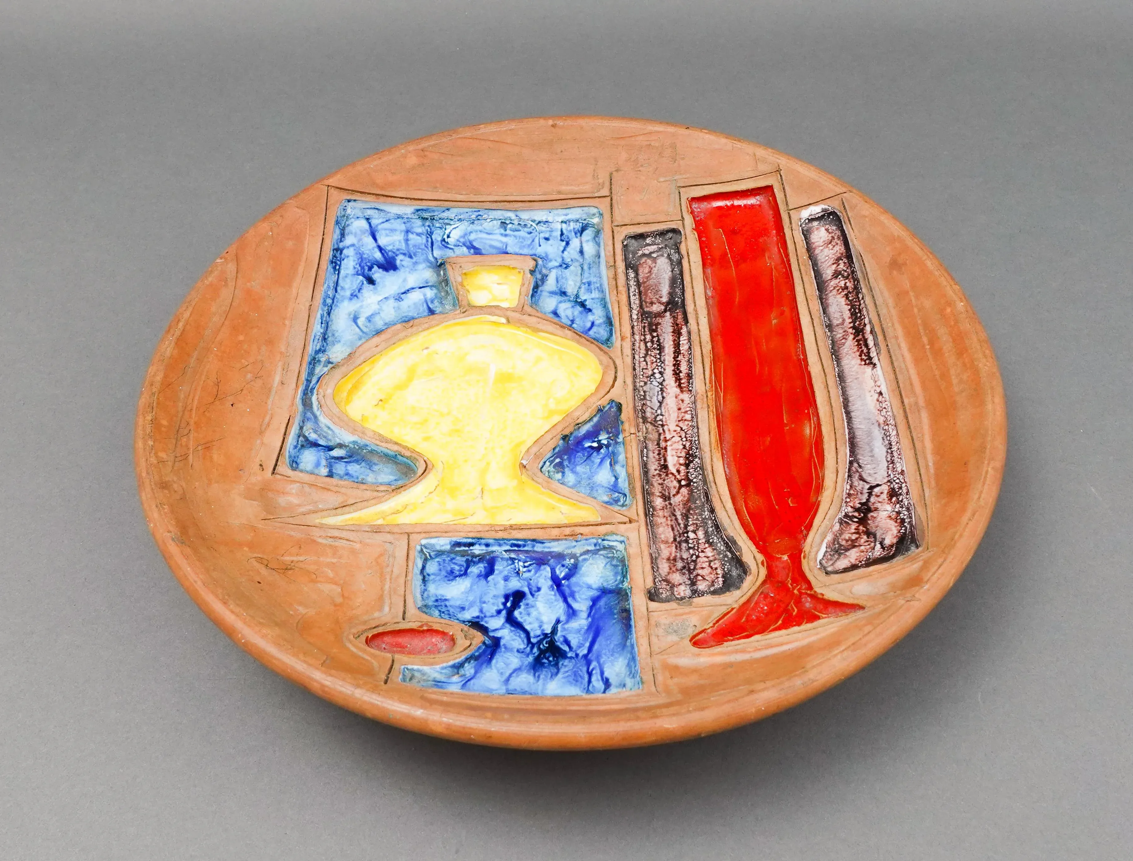 Mid 20th Century Raymor Bitossi Alvino Bagni Italy Mid-Century