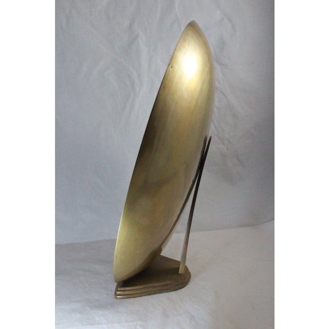 Large Mid 20th Century Brass Bowl With Etched Designs-Dragons For Sale - Image 9 of 9