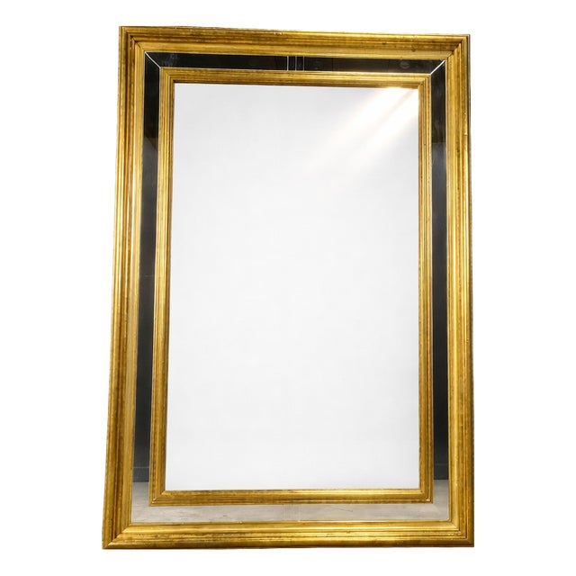Vintage Giltwood Mirror, 1970s For Sale