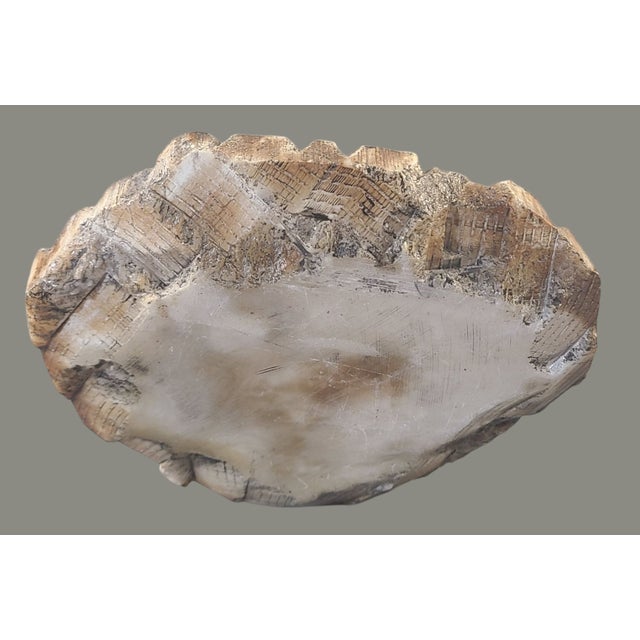 Vintage Asian Figural Holy Man Carved Soapstone Trinket Holder For Sale - Image 9 of 10