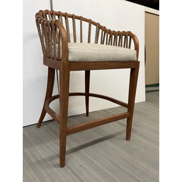 Brownstone Tulum Counter Stool For Sale - Image 4 of 12