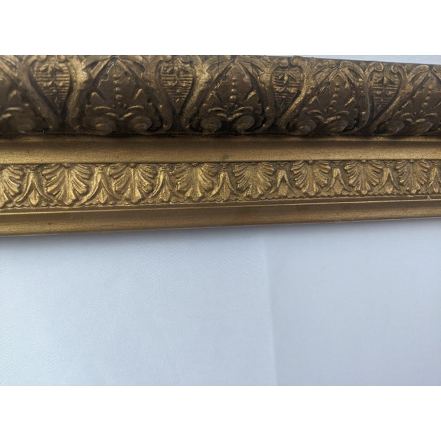 Early 20th Century Ornate Gilt Wood & Gesso Layered Picture Frame, C. 1900–1920 For Sale In New York - Image 6 of 14