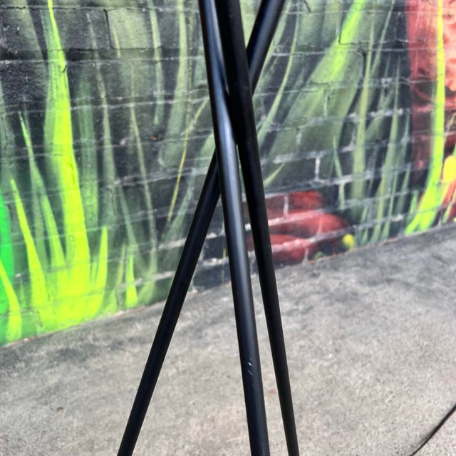 Gerald Thurston Tripod Floor Lamp – Original Shade & Diffuser Excellent Condition For Sale - Image 11 of 12