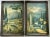 Early 1900's Pair of J. A. LeBretton Framed Color Garden Prints For Sale - Image 12 of 12
