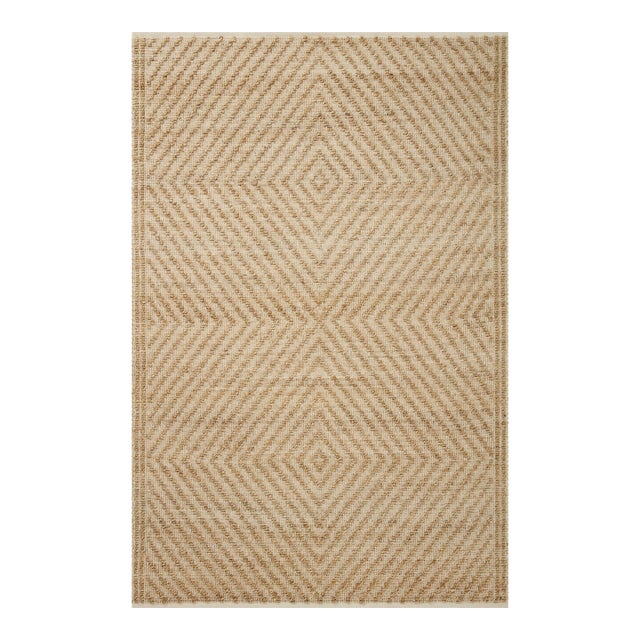 Angela Rose x Loloi Colton Natural / Ivory 10'-0" x 14'-0" Area Rug For Sale