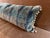 12x48" Sora Velvet Pillow. Includes 95/5 down feather insert. Brand new pillow. Back ivory silk has a few minor pulls that...