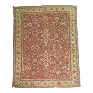 Zabihi Collection Antique Persian Mahal Rug For Sale