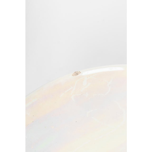 Mid-Century Modern Vintage Italian Ceramic Arlequino Sconce by Luigi Carron for Alcyone Marostica, 1955 For Sale - Image 3 of 12