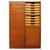 Mid-Century Tambour Office Cabinet, Denmark, 1960s For Sale - Image 16 of 16