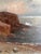 Mid 20th Century Victor Nikkanen - Ocean Shore Landscape Oil Painting For Sale In Washington DC - Image 6 of 7