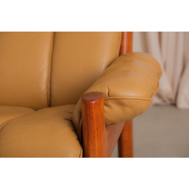 Wood Montana Sofa 3-Seater Attributed to Ekornes, 1970s For Sale - Image 7 of 14