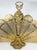 Victorian Brass Peacock Fireplace Screen Made in Japan For Sale - Image 4 of 6