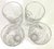 1990s 1990s Lenox-“Debut”-Hand Blown, Cut, and Polished Tumbler Glasses – Set of Four For Sale - Image 5 of 8