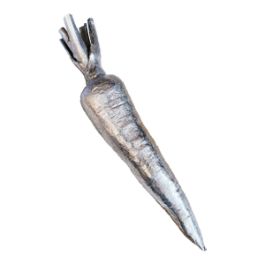 Vintage Maitland-Smith Silvered Bronze Carrot