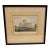 Vintage English Architectural Print of St. Mary’s Church, Stow, Lincolnshire, Custom Framed For Sale