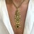 Gender: Ladies Metal Type: 19K Yellow Gold and Gold Filled Pendant Length: 4 inches Chain Length: 21.00 inches Pendant...