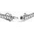 Contemporary 14K White Gold 3.00 Ctw Diamond Classic Standard 4 Prong Set Tennis Bracelet For Sale - Image 3 of 4
