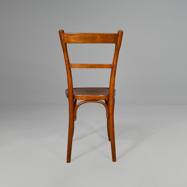 Austrian Chairs in Wood from Thonet, 1930s, Set of 6 For Sale - Image 6 of 12