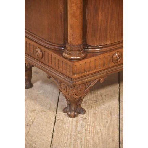 Carved Mahogany Bedside Cabinets, 1890s, Set of 2 For Sale - Image 12 of 14