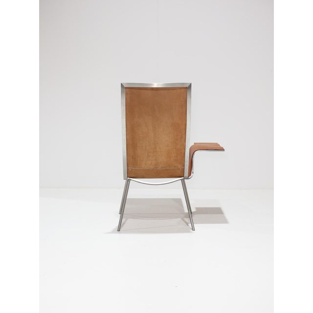 Brown Leather LL04 Lounge Chair by Maarten Van Severen for Pastoe, 2000s For Sale - Image 8 of 18
