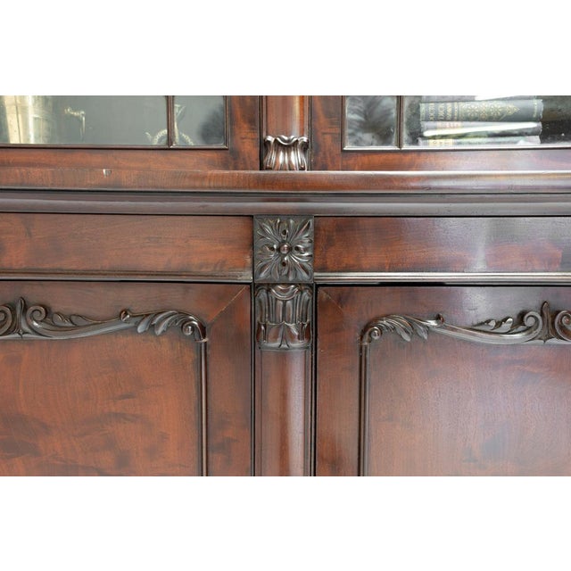 Large Mahogany Bookcase, 1830s For Sale - Image 16 of 17