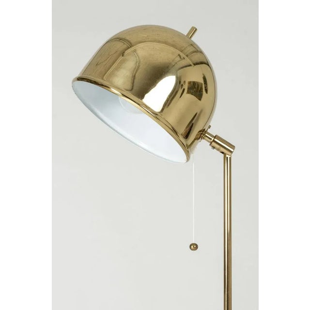 Mid-Century Modern Vintage Brass Floor Lamp from Bergboms, 1960s For Sale - Image 3 of 9