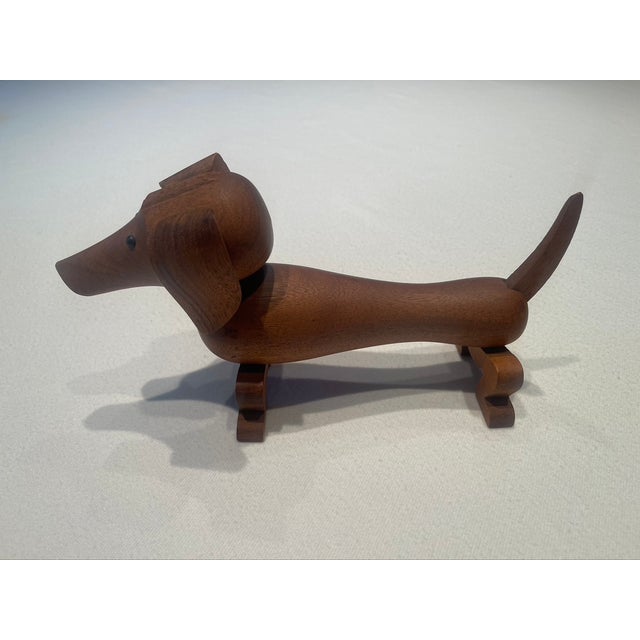 Kay Bojesen Vintage Signed Kay Bojesen Dachshund For Sale - Image 4 of 14