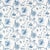 Zoffany Phaedra Toile Fabric in Indigo - a Sample For Sale