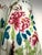 Ceramic Vintage Chinese Famille Rose Porcelain Bird Peony Cylinder Vases Pair 11" For Sale - Image 7 of 14